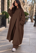 Trench coat marron