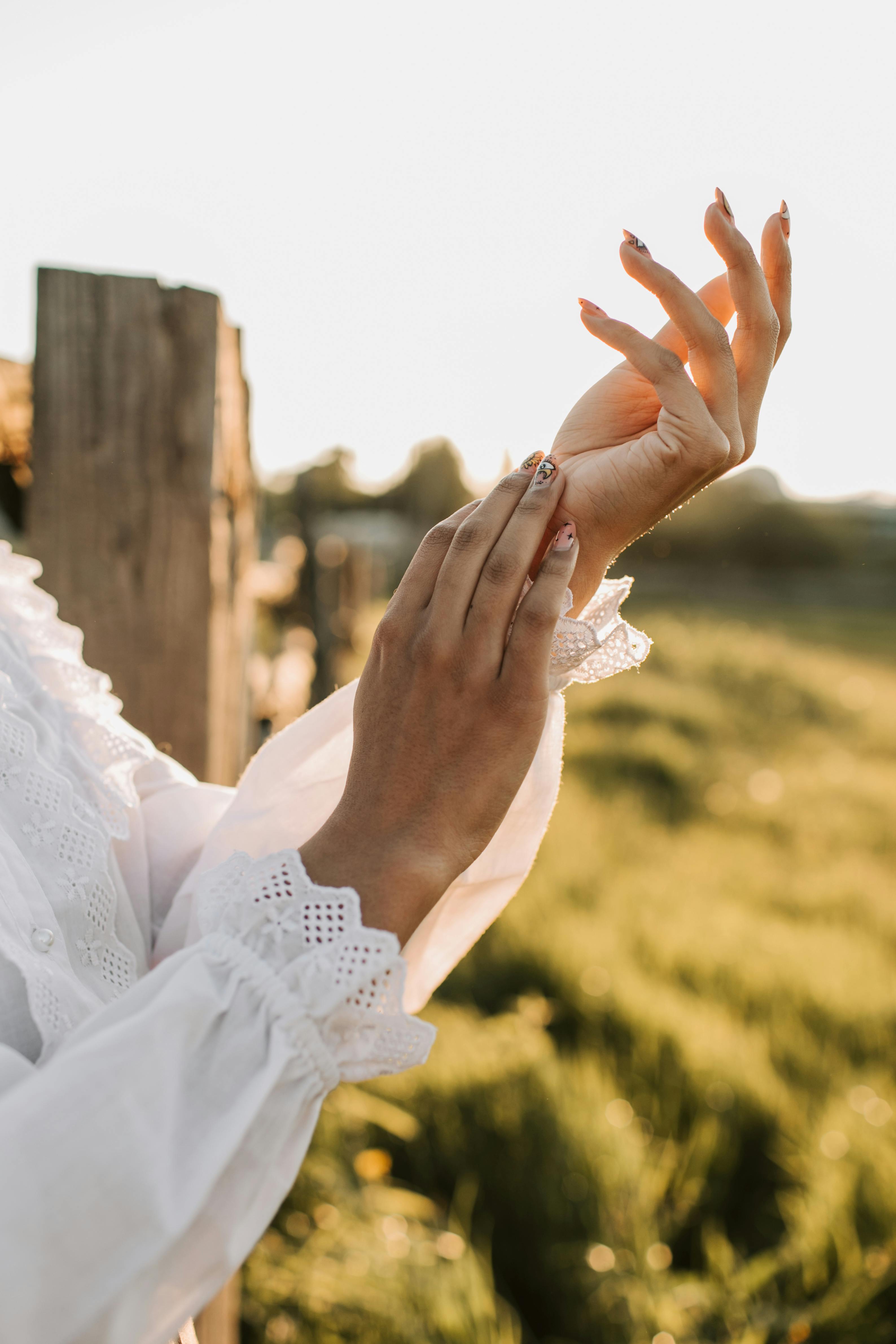Blouse blanche brodée